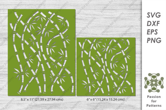 Bamboo Stencil Cutting File: A Versatile Tool for Creative and Professional Workflows