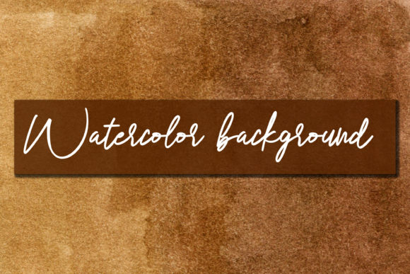 Chocolate Brown Watercolor Digital Paper for Creative Projects