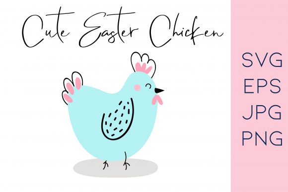 Easter Chicken Chick: A Versatile Design for Creative Projects