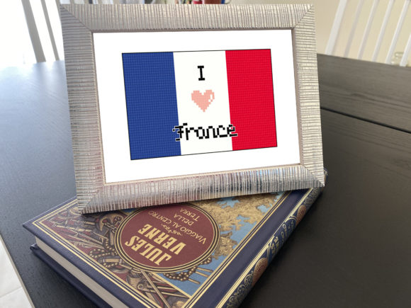 Flag of France Cross Stitch Pattern: A Creative Way to Embroider National Pride