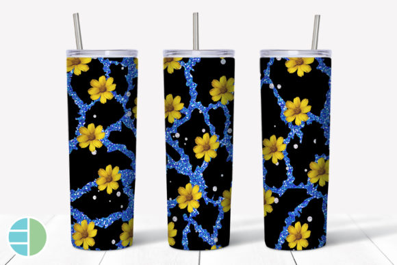 Skinny Tumbler Sublimation Yellow Flower: A Versatile Design for Modern Creators