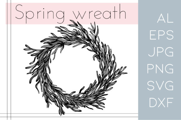 Spring Wreath SVG: A Versatile Design Element for Modern Creatives