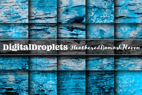 Tleathered Damask Haven Collection: A Versatile Design Resource for Creative Projects