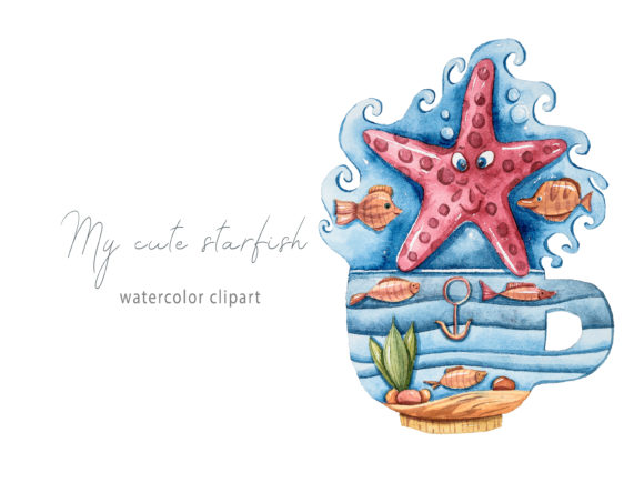 Watercolor Magic Starfish Clipart: A Strategic Design Asset for Creative Professionals